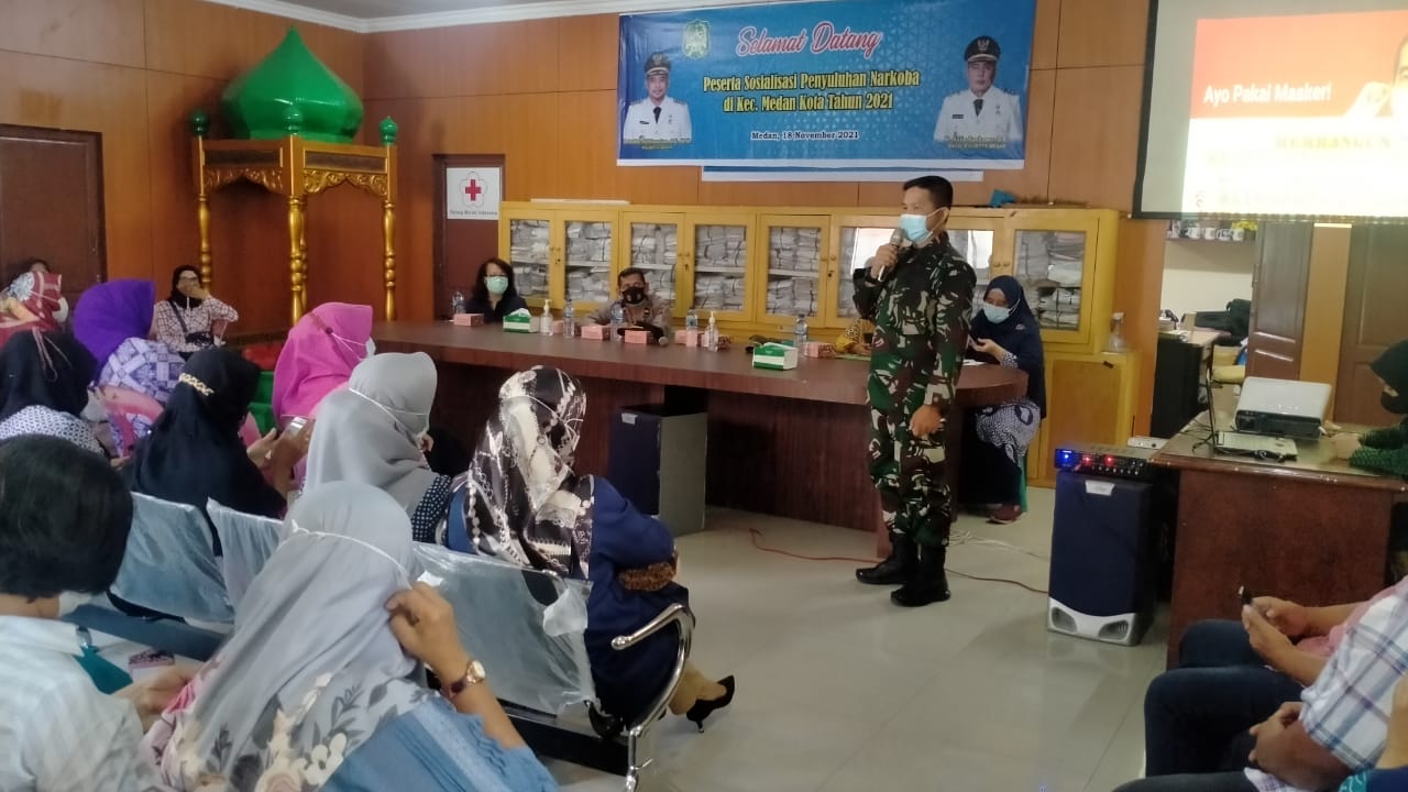 Kegiatan sosialisasi penyuluhan narkoba 